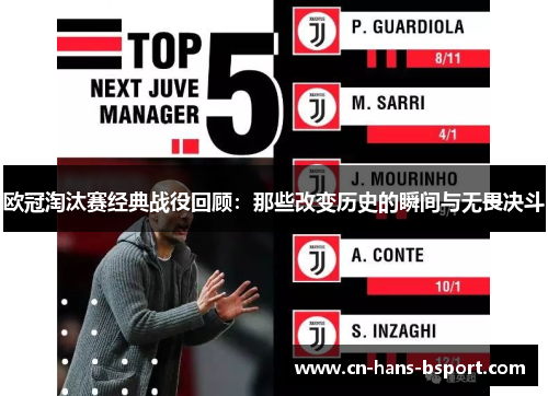 欧冠淘汰赛经典战役回顾:那些改变历史的瞬间与无畏决斗 欧冠淘汰赛经典战役回顾:那些改变历史的瞬间与无畏决斗